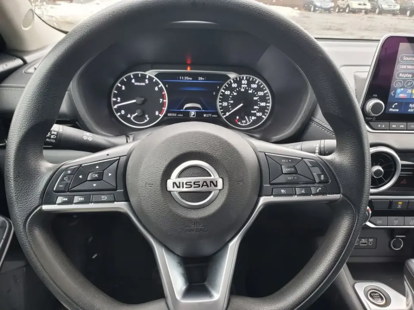 2023 /Charcoal Nissan Sentra SV (3N1AB8CV1PY) with an 4 Cyl, 2.0L engine, CVT transmission, located at 6064 Gull Rd, Kalamazoo, MI, 49048, (269) 222-0088, 42.328388, -85.512924 - Built for real life in Southwest Michigan-whether you're tackling a long commute to downtown Kalamazoo, shuttling kids between school and practice, or planning an easy weekend escape to Lake Michigan-this **2023 Nissan Sentra SV** delivers the comfort, tech, and confidence that make everyday driving- Photo#14