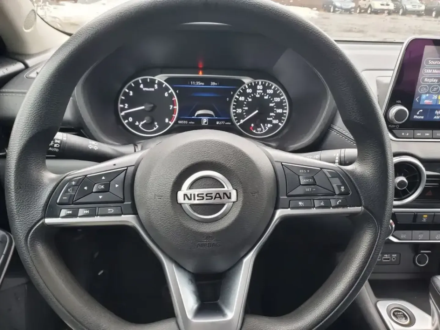 2023 /Charcoal Nissan Sentra SV (3N1AB8CV1PY) with an 4 Cyl, 2.0L engine, CVT transmission, located at 6064 Gull Rd, Kalamazoo, MI, 49048, (269) 222-0088, 42.328388, -85.512924 - Built for real life in Southwest Michigan-whether you're tackling a long commute to downtown Kalamazoo, shuttling kids between school and practice, or planning an easy weekend escape to Lake Michigan-this **2023 Nissan Sentra SV** delivers the comfort, tech, and confidence that make everyday driving - Photo#14