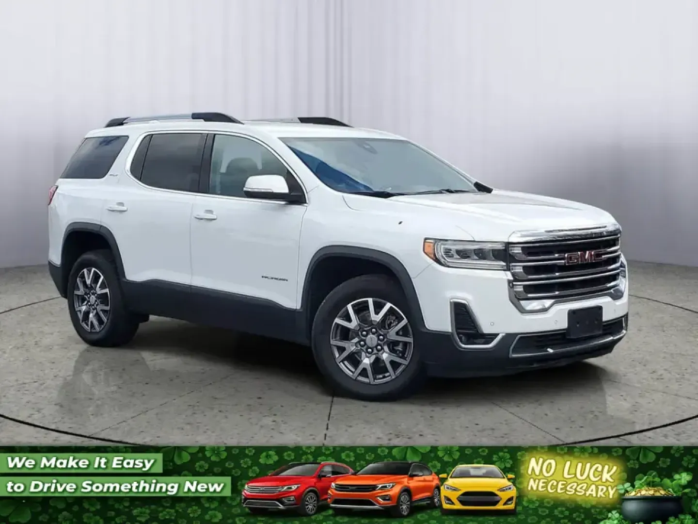 2023 /Jet Black GMC Acadia SLT (1GKKNML48PZ) with an 4 Cyl, 2.0L engine, 9-speed automatic transmission, located at 6064 Gull Rd, Kalamazoo, MI, 49048, (269) 222-0088, 42.328388, -85.512924 - Need a road-trip-ready SUV that can handle school drop-offs, long commutes across town, and weekend escapes to Lake Michigan without feeling cramped? This **2023 GMC Acadia SLT** delivers the comfort and tech families and busy professionals want, with three-row flexibility and a smooth, efficient tu - Photo#0