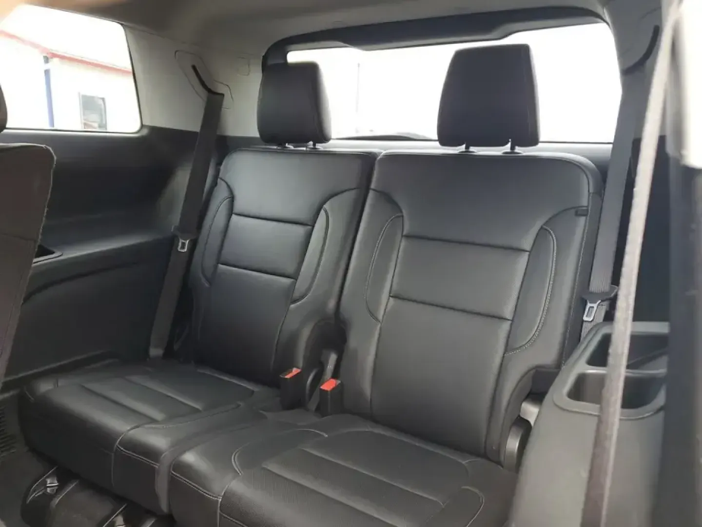 2023 /Jet Black GMC Acadia SLT (1GKKNML48PZ) with an 4 Cyl, 2.0L engine, 9-speed automatic transmission, located at 6064 Gull Rd, Kalamazoo, MI, 49048, (269) 222-0088, 42.328388, -85.512924 - Need a road-trip-ready SUV that can handle school drop-offs, long commutes across town, and weekend escapes to Lake Michigan without feeling cramped? This **2023 GMC Acadia SLT** delivers the comfort and tech families and busy professionals want, with three-row flexibility and a smooth, efficient tu - Photo#8