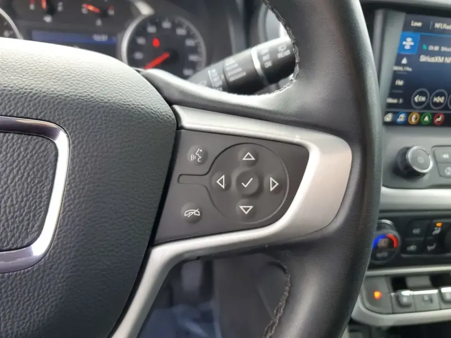 2023 /Jet Black GMC Acadia SLT (1GKKNML48PZ) with an 4 Cyl, 2.0L engine, 9-speed automatic transmission, located at 6064 Gull Rd, Kalamazoo, MI, 49048, (269) 222-0088, 42.328388, -85.512924 - Need a road-trip-ready SUV that can handle school drop-offs, long commutes across town, and weekend escapes to Lake Michigan without feeling cramped? This **2023 GMC Acadia SLT** delivers the comfort and tech families and busy professionals want, with three-row flexibility and a smooth, efficient tu - Photo#20