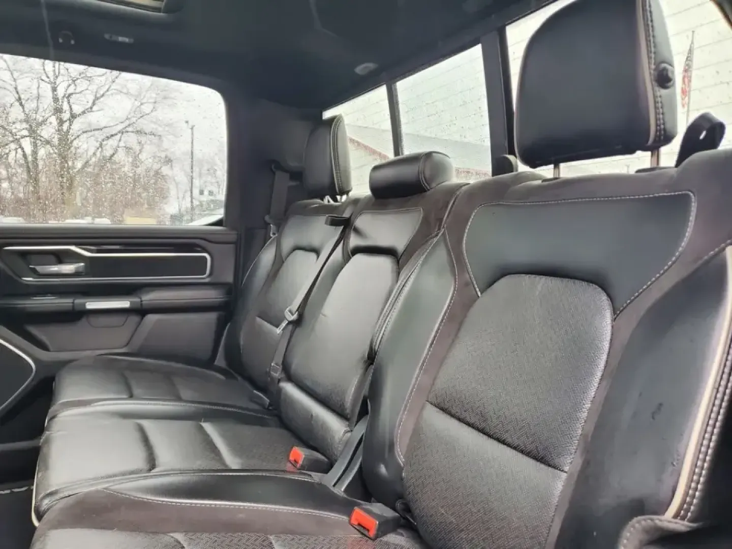 2019 /Black Ram 1500 Laramie (1C6SRFRT4KN) with an V8, 5.7L engine, 8-speed automatic transmission, located at 6064 Gull Rd, Kalamazoo, MI, 49048, (269) 222-0088, 42.328388, -85.512924 - Need a truck that can handle Michigan winters, weekend towing, and comfortable daily commuting from Kalamazoo to Portage or Battle Creek-without feeling like a bare-bones work rig? This 2019 Ram 1500 Laramie 4WD is built for real life: school runs, job sites, lake weekends, and long highway stretche - Photo#7