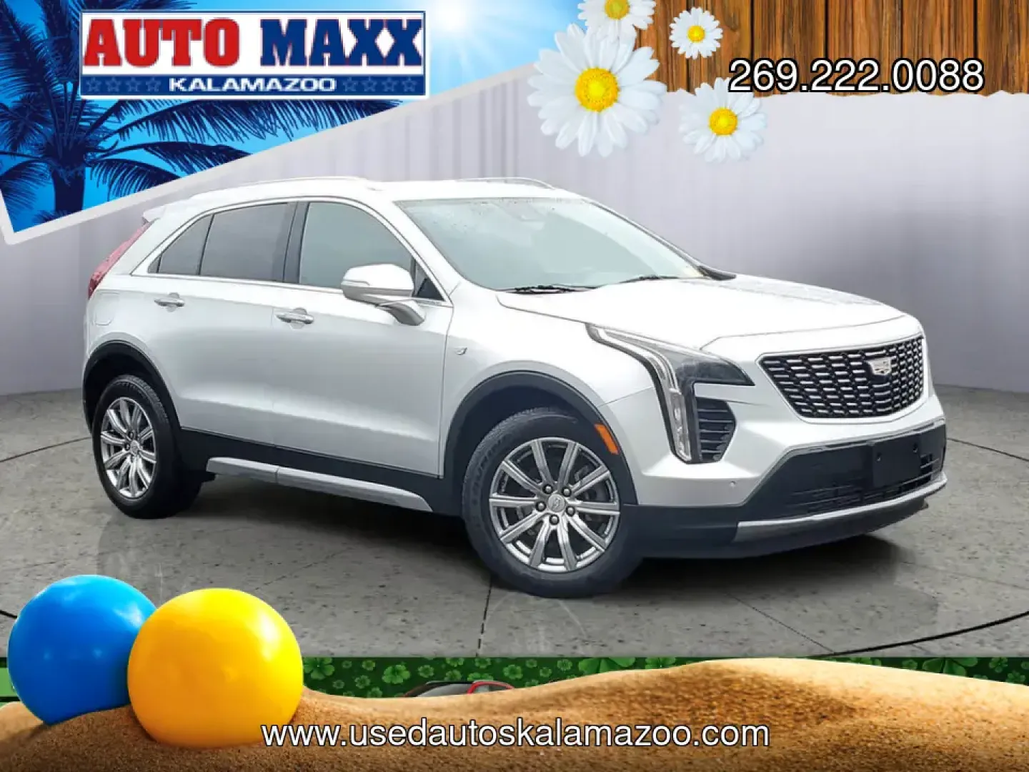 2022 /Jet Black Cadillac XT4 FWD Premium Luxury (1GYFZCR47NF) with an 4 Cyl, 2.0L engine, 9-speed automatic transmission, located at 6064 Gull Rd, Kalamazoo, MI, 49048, (269) 222-0088, 42.328388, -85.512924 - For commuters who want premium comfort without giving up practicality, this 2022 Cadillac XT4 Premium Luxury is the kind of SUV that makes everyday life feel like an upgrade-whether you're cruising down Gull Road to work, running errands near Downtown Kalamazoo, or packing up for a weekend escape to- Photo#0
