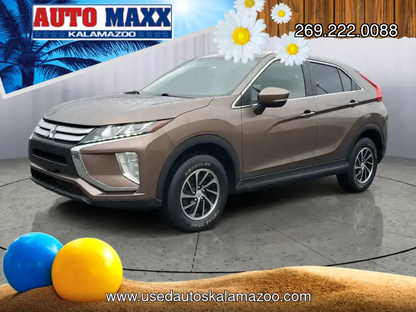 2020 /Black Mitsubishi Eclipse Cross ES (JA4AT3AA4LZ) with an 4 Cyl, 1.5L engine, 8-speed CVT transmission, located at 6064 Gull Rd, Kalamazoo, MI, 49048, (269) 222-0088, 42.328388, -85.512924 - Whether you're a Kalamazoo commuter battling unpredictable Michigan weather, a weekend adventurer heading out toward Gull Lake, or a growing household that needs one SUV to do it all, this 2020 Mitsubishi Eclipse Cross ES AWD is built for real life. With confident traction, smart safety tech, and ev - Photo#0