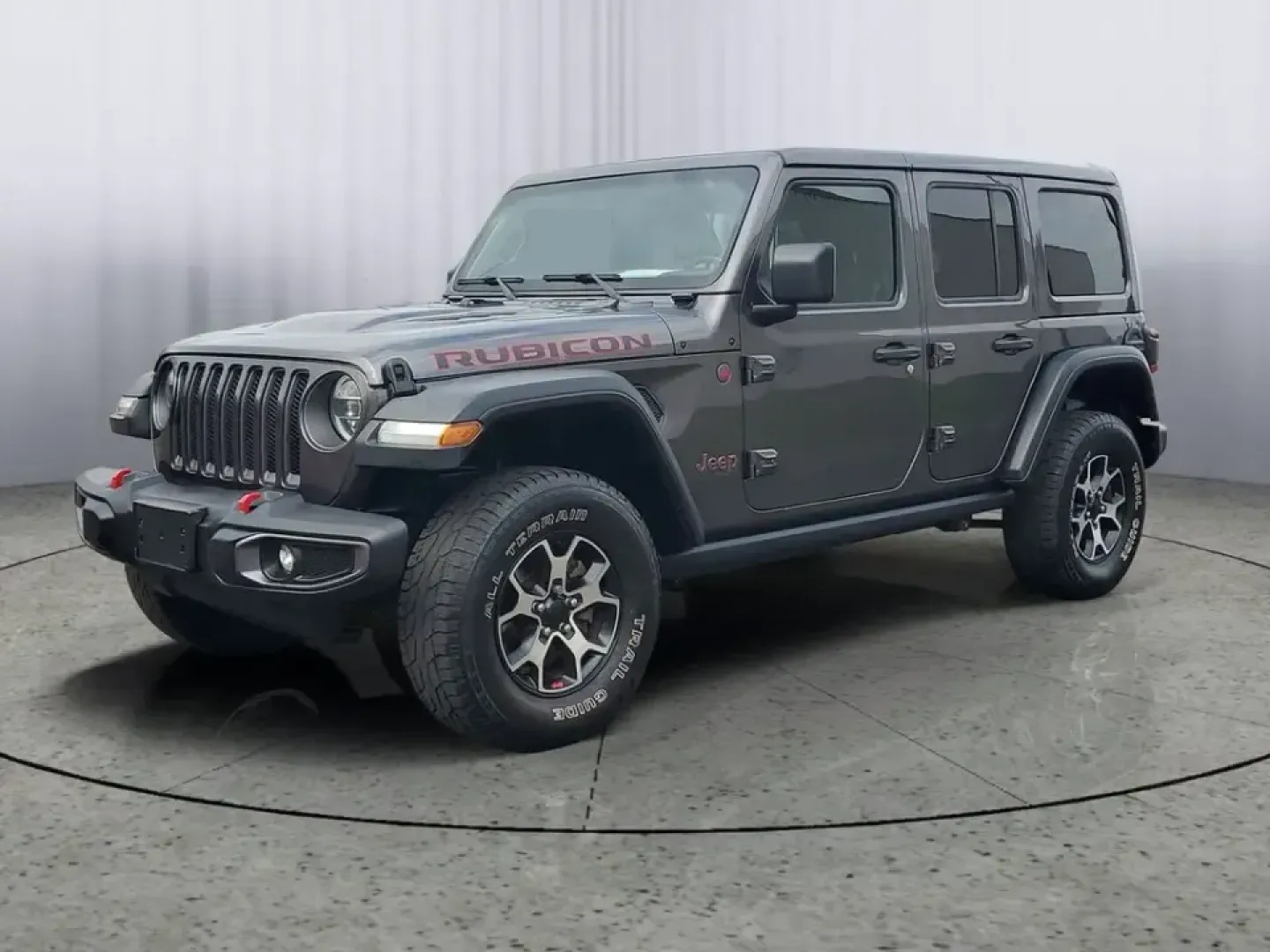 2021 /Black Jeep Wrangler Unlimited Rubicon (1C4HJXFN3MW) with an 4 Cyl, 2.0L engine, 8-speed automatic transmission, located at 6064 Gull Rd, Kalamazoo, MI, 49048, (269) 222-0088, 42.328388, -85.512924 - Whether your idea of a perfect weekend is a muddy two-track in the woods, a sunset cruise to Lake Michigan, or a snow-dusted commute across town, this 2021 Jeep Wrangler Unlimited Rubicon is built for the lifestyle that refuses to stay on pavement. With legendary Jeep capability, smart tech for ever - Photo#1