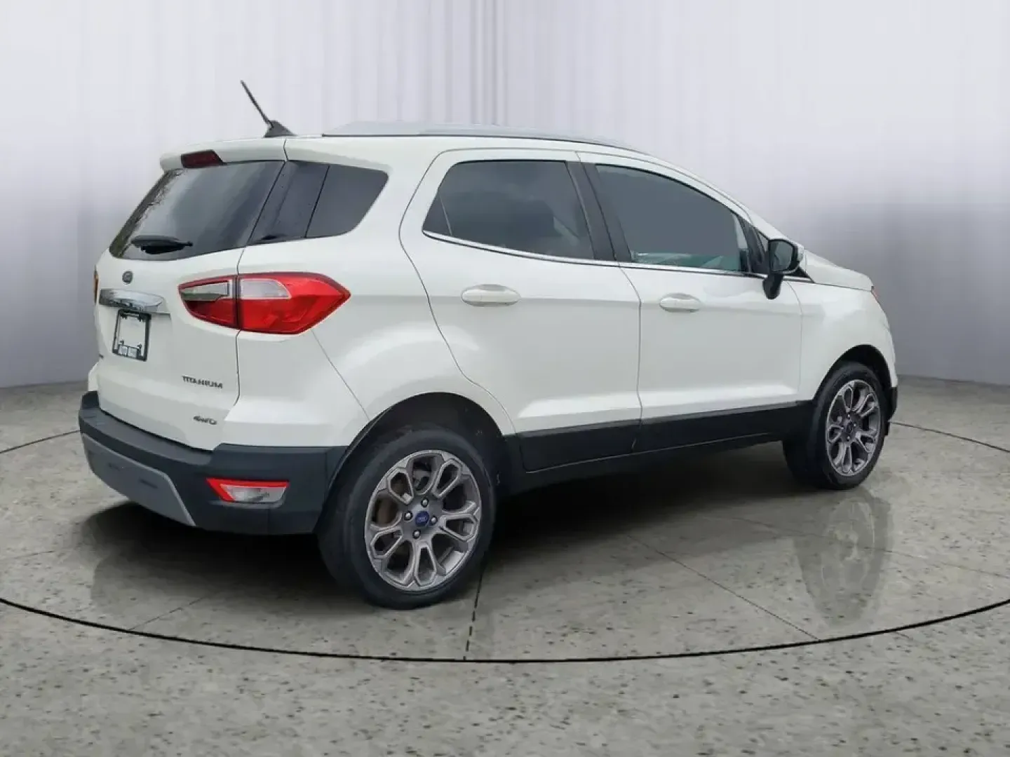 2020 /Ebony Black Ford Ecosport Titanium (MAJ6S3KL1LC) with an 4 Cyl, 2.0L engine, 6-speed automatic transmission, located at 6064 Gull Rd, Kalamazoo, MI, 49048, (269) 222-0088, 42.328388, -85.512924 - Whether your week is packed with long commutes down Gull Road, quick school drop-offs near Comstock, or spontaneous weekend escapes to the Kalamazoo River Valley Trail, this 2020 Ford EcoSport Titanium 4WD is built for real-life flexibility. It's the kind of compact SUV that fits easily into downtow - Photo#3