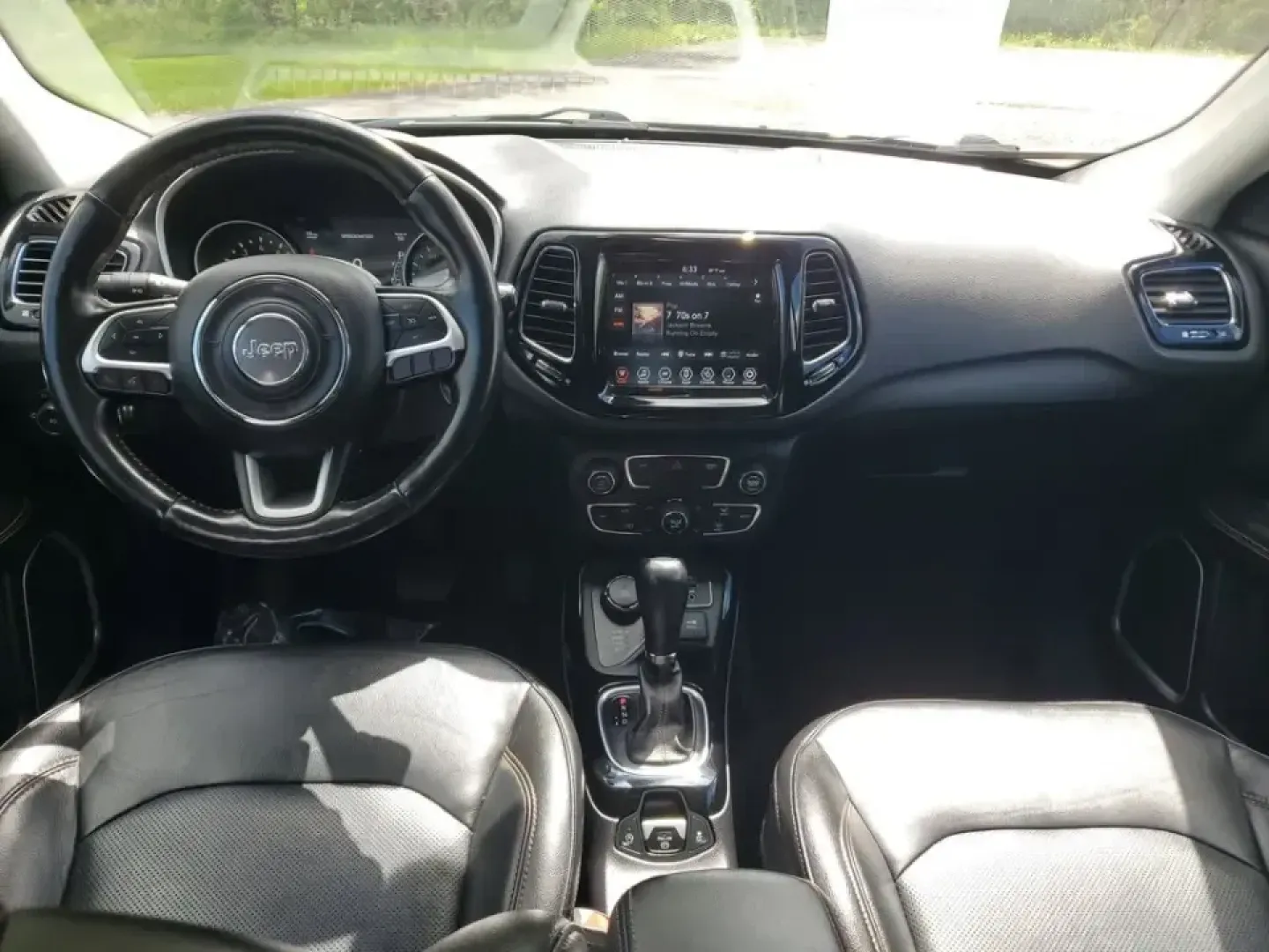 2019 /Black Jeep Compass Limited (3C4NJDCB1KT) with an 4 Cyl, 2.4L engine, 9-speed automatic transmission, located at 6064 Gull Rd, Kalamazoo, MI, 49048, (269) 222-0088, 42.328388, -85.512924 - Whether your weekends include a quick escape to the lakes, a snowy commute across town, or packing up for a family road trip, this 2019 Jeep Compass Limited 4WD is built for the Kalamazoo lifestyle-comfortable for everyday errands and confident when Michigan weather turns unpredictable. Finished in - Photo#9