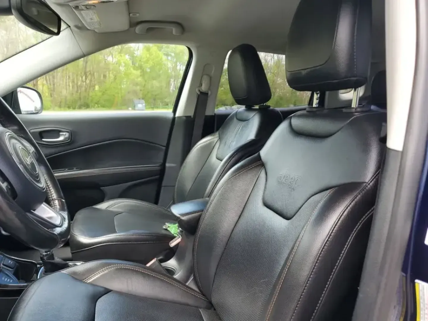 2019 /Black Jeep Compass Limited (3C4NJDCB1KT) with an 4 Cyl, 2.4L engine, 9-speed automatic transmission, located at 6064 Gull Rd, Kalamazoo, MI, 49048, (269) 222-0088, 42.328388, -85.512924 - Whether your weekends include a quick escape to the lakes, a snowy commute across town, or packing up for a family road trip, this 2019 Jeep Compass Limited 4WD is built for the Kalamazoo lifestyle-comfortable for everyday errands and confident when Michigan weather turns unpredictable. Finished in - Photo#14