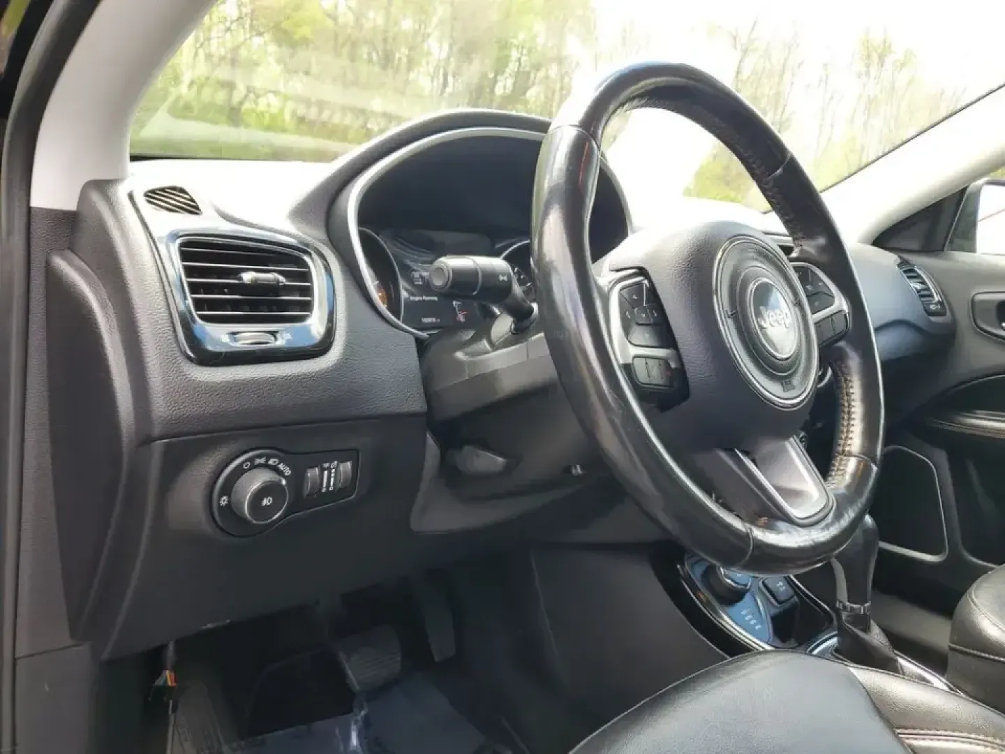 2019 /Black Jeep Compass Limited (3C4NJDCB1KT) with an 4 Cyl, 2.4L engine, 9-speed automatic transmission, located at 6064 Gull Rd, Kalamazoo, MI, 49048, (269) 222-0088, 42.328388, -85.512924 - Whether your weekends include a quick escape to the lakes, a snowy commute across town, or packing up for a family road trip, this 2019 Jeep Compass Limited 4WD is built for the Kalamazoo lifestyle-comfortable for everyday errands and confident when Michigan weather turns unpredictable. Finished in - Photo#15