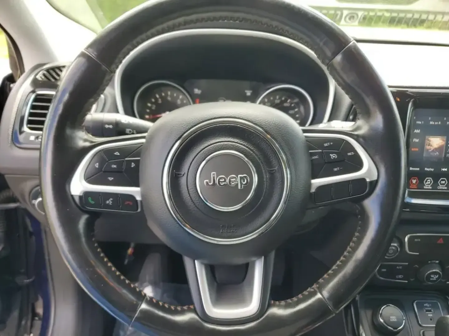 2019 /Black Jeep Compass Limited (3C4NJDCB1KT) with an 4 Cyl, 2.4L engine, 9-speed automatic transmission, located at 6064 Gull Rd, Kalamazoo, MI, 49048, (269) 222-0088, 42.328388, -85.512924 - Whether your weekends include a quick escape to the lakes, a snowy commute across town, or packing up for a family road trip, this 2019 Jeep Compass Limited 4WD is built for the Kalamazoo lifestyle-comfortable for everyday errands and confident when Michigan weather turns unpredictable. Finished in - Photo#17