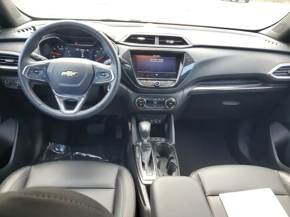 2023 /Jet Black w/Arizona Accents Chevrolet TrailBlazer ACTIV (KL79MSSL8PB) with an 3 Cyl, 1.3L engine, 9-speed automatic transmission, located at 6064 Gull Rd, Kalamazoo, MI, 49048, (269) 222-0088, 42.328388, -85.512924 - Pack up the gear, load the family, and point the nose toward a Michigan weekend-this 2023 Chevrolet TrailBlazer ACTIV AWD is the kind of small SUV that makes everyday commuting and spontaneous road trips feel effortless. With its bold Vivid Orange Metallic paint, confident stance, and adventure-read - Photo#9