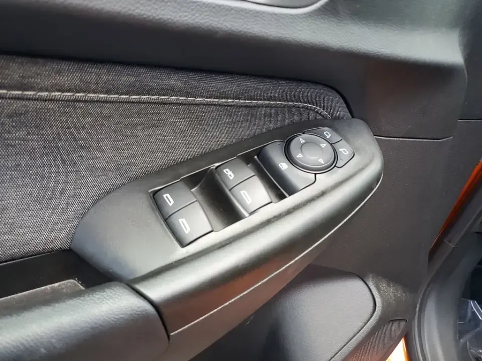 2023 /Jet Black w/Arizona Accents Chevrolet TrailBlazer ACTIV (KL79MSSL8PB) with an 3 Cyl, 1.3L engine, 9-speed automatic transmission, located at 6064 Gull Rd, Kalamazoo, MI, 49048, (269) 222-0088, 42.328388, -85.512924 - Pack up the gear, load the family, and point the nose toward a Michigan weekend-this 2023 Chevrolet TrailBlazer ACTIV AWD is the kind of small SUV that makes everyday commuting and spontaneous road trips feel effortless. With its bold Vivid Orange Metallic paint, confident stance, and adventure-read - Photo#12