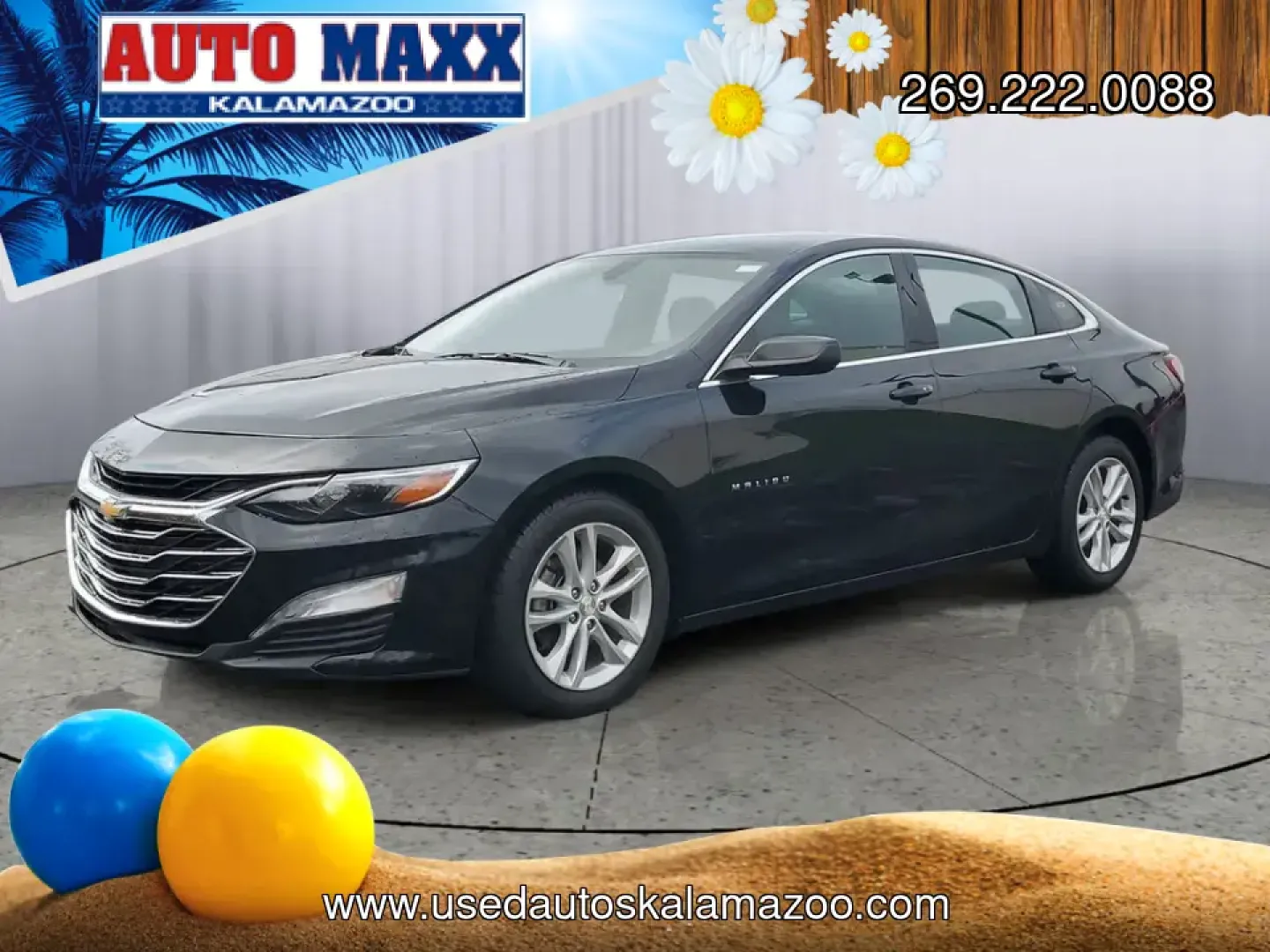 2020 /Jet Black Chevrolet Malibu LT (1G1ZD5ST3LF) with an 4 Cyl, 1.5L engine, CVT transmission, located at 6064 Gull Rd, Kalamazoo, MI, 49048, (269) 222-0088, 42.328388, -85.512924 - Need a smart, comfortable sedan that makes everyday life easier-whether you're commuting down Gull Rd to work, cruising I-94 toward Battle Creek, or planning a weekend date night downtown near Bronson Park? This 2020 Chevrolet Malibu LT is the kind of practical, stylish ride that fits real life in K- Photo#0