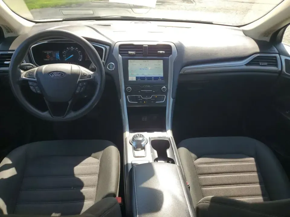 2020 /Ebony Ford Fusion SE (3FA6P0HD5LR) with an 4 Cyl, 1.5L engine, 6-speed automatic transmission, located at 6064 Gull Rd, Kalamazoo, MI, 49048, (269) 222-0088, 42.328388, -85.512924 - Need a smart, comfortable commuter that can handle the daily grind from Downtown Kalamazoo to Portage-then stretch its legs for a weekend run up Gull Road toward Gull Lake? This 2020 Ford Fusion SE is a practical, tech-forward sedan built for real life: long commutes, campus drop-offs, and road-trip - Photo#10