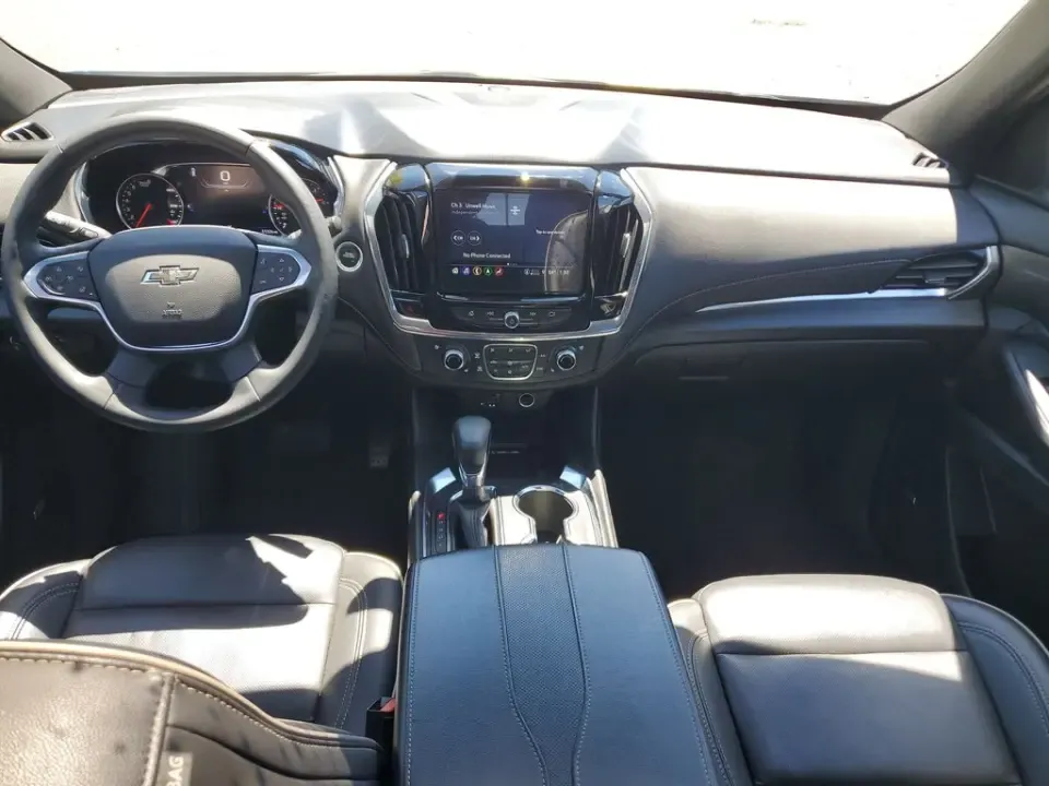2023 Summit White /Black Chevrolet Traverse Premier (1GNEVKKW3PJ) with an 3.6L V6 SIDI VVT engine, Automatic transmission, located at 6064 Gull Rd, Kalamazoo, MI, 49048, (269) 222-0088, 42.328388, -85.512924- Photo#40