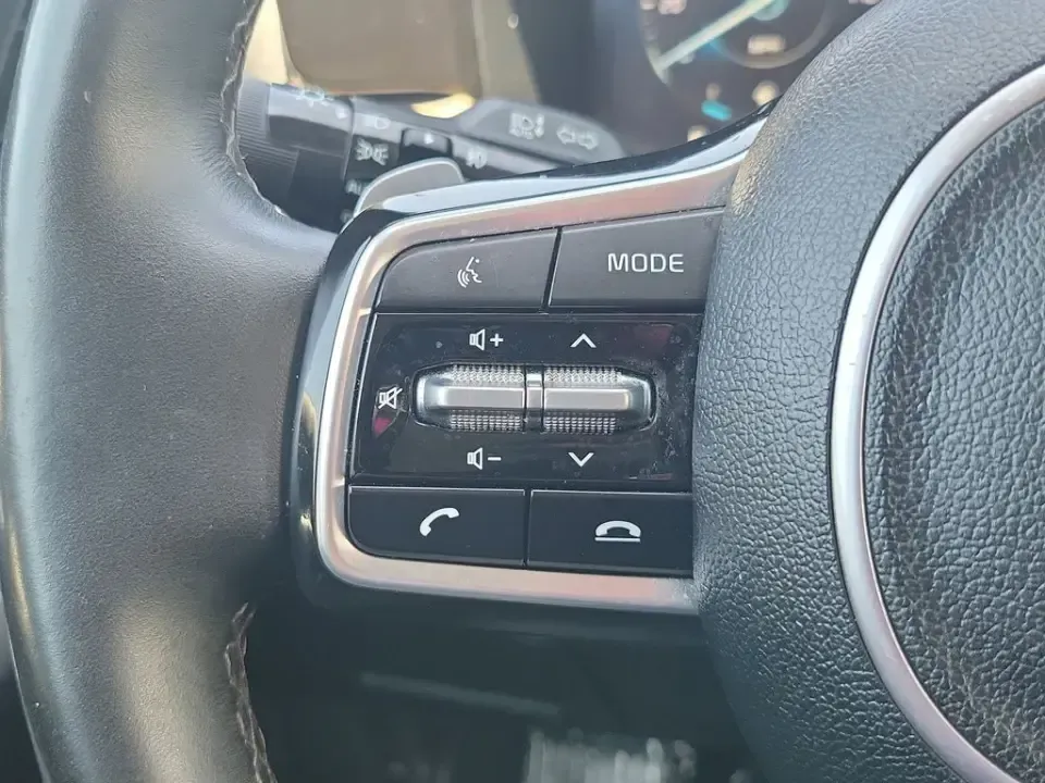 2023 /Black Kia Sorento X-Line SX Prestige (5XYRKDLF3PG) with an 4 Cyl, 2.5L engine, 8-speed auto-shift manual transmission, located at 6064 Gull Rd, Kalamazoo, MI, 49048, (269) 222-0088, 42.328388, -85.512924 - For families juggling school drop-offs, long commutes up and down I-94, and weekend escapes to Lake Michigan, this 2023 Kia Sorento X-Line SX Prestige AWD is built to keep life moving in comfort and confidence. With three-row flexibility, upscale tech, and all-weather capability, it's an easy fit fo - Photo#19