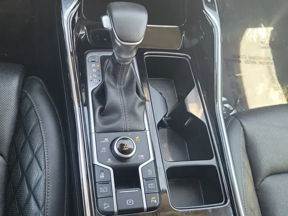 2023 /Black Kia Sorento X-Line SX Prestige (5XYRKDLF3PG) with an 4 Cyl, 2.5L engine, 8-speed auto-shift manual transmission, located at 6064 Gull Rd, Kalamazoo, MI, 49048, (269) 222-0088, 42.328388, -85.512924 - For families juggling school drop-offs, long commutes up and down I-94, and weekend escapes to Lake Michigan, this 2023 Kia Sorento X-Line SX Prestige AWD is built to keep life moving in comfort and confidence. With three-row flexibility, upscale tech, and all-weather capability, it's an easy fit fo - Photo#27