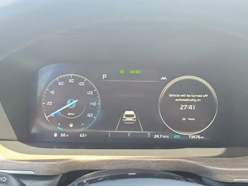2023 Grey /Black Kia Sorento X-Line SX Prestige (5XYRKDLF3PG) with an 2.5L I4 DGI Turbocharged DOHC 16V LEV3-ULEV70 281hp engine, Automatic transmission, located at 6064 Gull Rd, Kalamazoo, MI, 49048, (269) 222-0088, 42.328388, -85.512924- Photo#32