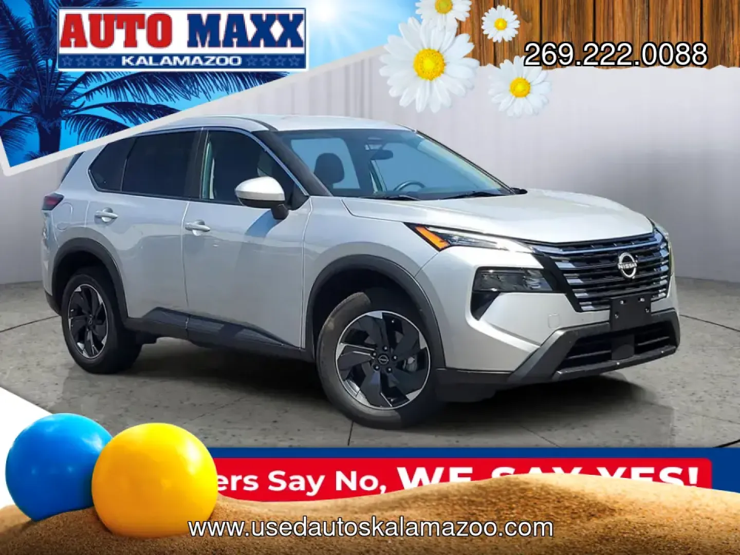 2024 /Charcoal Nissan Rogue SV AWD (5N1BT3BB8RC) with an 2.5L L4 DOHC 16V engine, CVT transmission, located at 6064 Gull Rd, Kalamazoo, MI, 49048, (269) 222-0088, 42.328388, -85.512924 - For commuters who rack up miles on I-94, growing families shuttling between school and practice, and weekend explorers headed toward Gull Lake or the Kal-Haven Trail, this 2024 Nissan Rogue SV AWD is a smart, comfortable SUV that fits real-life Michigan driving. Finished in Brilliant Silver Metallic- Photo#0