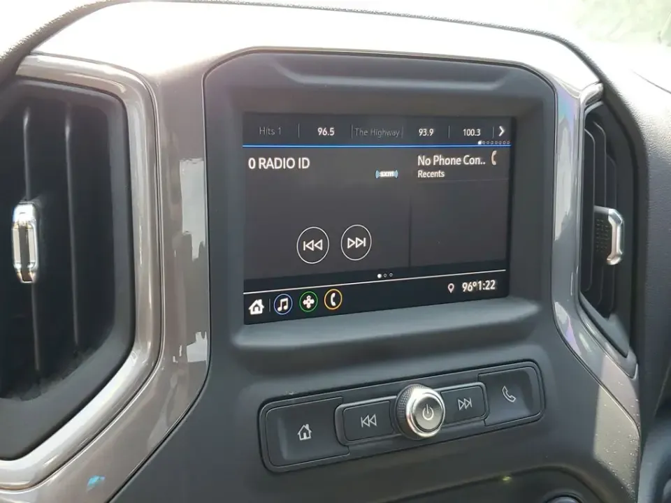 2021 Northsky Blue Metallic /BLACK Chevrolet Silverado 1500 Custom Trail Boss (1GCPYCEF8MZ) with an EcoTec3 5.3L V8 engine, Automatic transmission, located at 6064 Gull Rd, Kalamazoo, MI, 49048, (269) 222-0088, 42.328388, -85.512924- Photo#38
