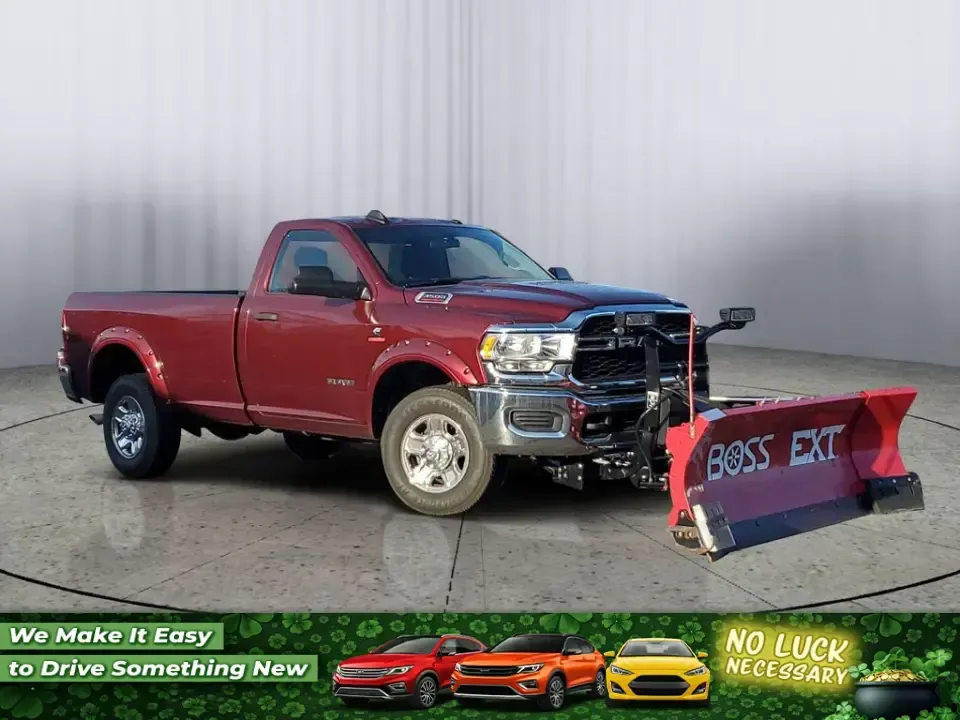 2020 Delmonico Red Pearlcoat /Black Ram 3500 Tradesman (3C63R3AL4LG) with an L6, 6.7L engine, 6-speed automatic transmission, located at 6064 Gull Rd, Kalamazoo, MI, 49048, (269) 222-0088, 42.328388, -85.512924 - **Unleash Your Adventure with the 2020 Ram 3500 Tradesman!** <br /> <br /> Are you ready to elevate your work and play with a powerhouse that blends rugged utility and modern comfort? Look no further than this stunning 2020 Ram 3500 Tradesman Regular Cab 4WD, available at AutoMaxx - Kalamazoo. With - Photo#0