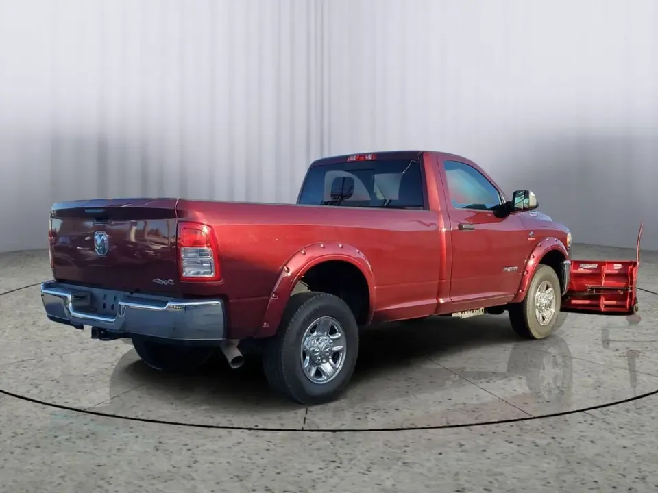 2020 Red /Black Ram 3500 Tradesman (3C63R3AL4LG) with an Cummins 6.7L I6 Turbodiesel engine, Automatic transmission, located at 6064 Gull Rd, Kalamazoo, MI, 49048, (269) 222-0088, 42.328388, -85.512924- Photo#34