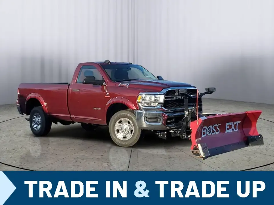 2020 Delmonico Red Pearlcoat /Black Ram 3500 Tradesman (3C63R3AL4LG) with an L6, 6.7L engine, 6-speed automatic transmission, located at 6064 Gull Rd, Kalamazoo, MI, 49048, (269) 222-0088, 42.328388, -85.512924 - **Unleash Your Adventure with the 2020 Ram 3500 Tradesman!** <br /> <br /> Are you ready to elevate your work and play with a powerhouse that blends rugged utility and modern comfort? Look no further than this stunning 2020 Ram 3500 Tradesman Regular Cab 4WD, available at AutoMaxx - Kalamazoo. With - Photo#0